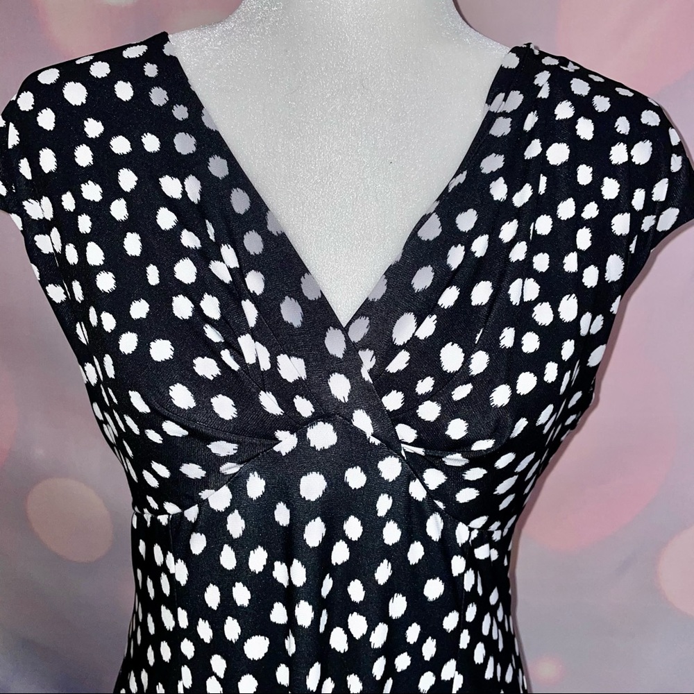 Polka dot Jones New York Dress A-Line